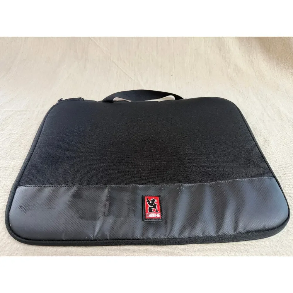Chrome Industries Laptop Sleeve Black Padded Computer Case 11x15